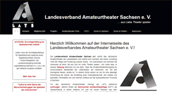Desktop Screenshot of amateurtheater-sachsen.de